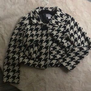 Delia’s Houndstooth coat